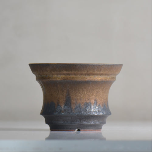 fuclay / FUCLAY black / fu4_fb09_m / 約 φ14cm / 植木鉢