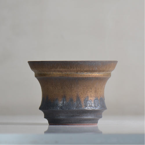 fuclay / FUCLAY black / fu4_fb09_m / 約 φ14cm / 植木鉢