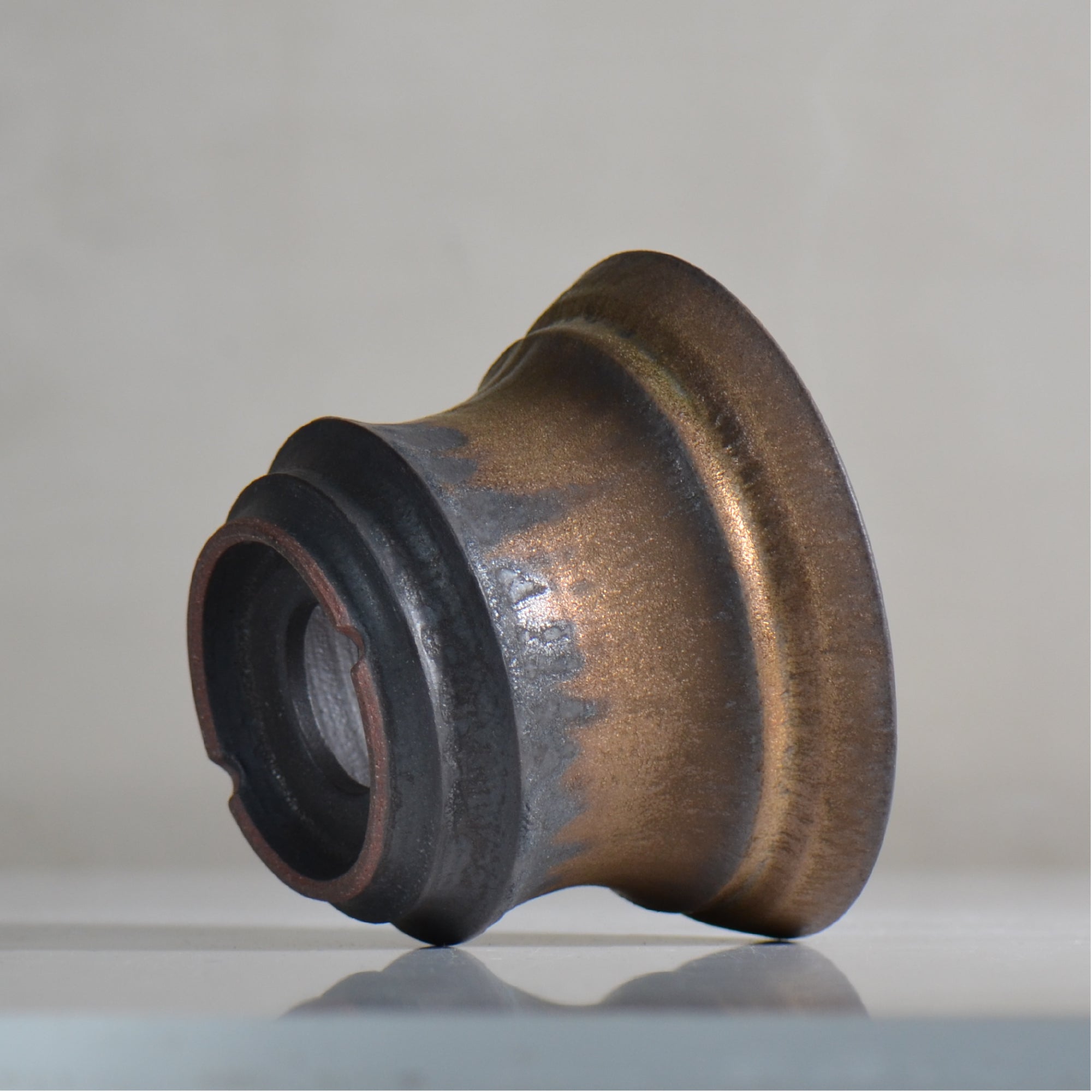 fuclay / FUCLAY black / fu4_fb09_m / 約 φ14cm / 植木鉢