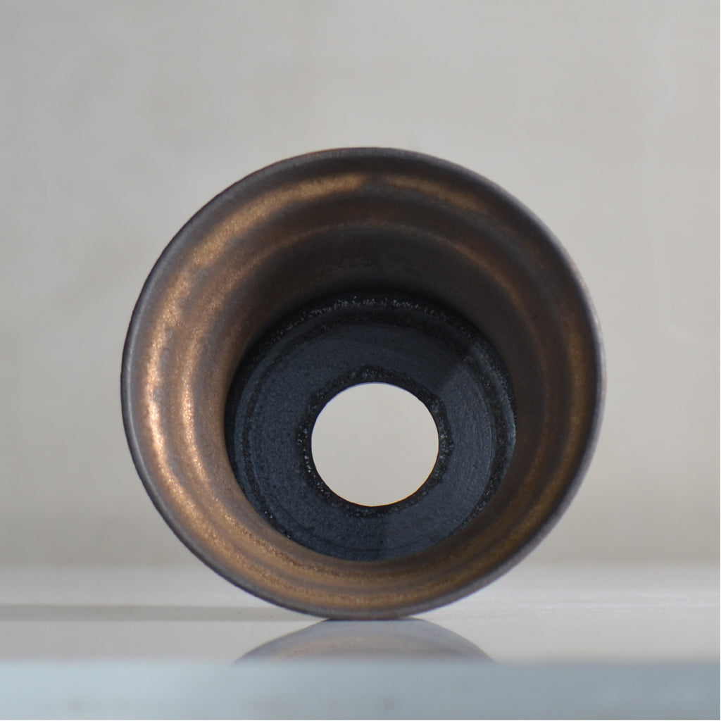 fuclay / FUCLAY black / fu4_fb09_m / 約 φ14cm / 植木鉢