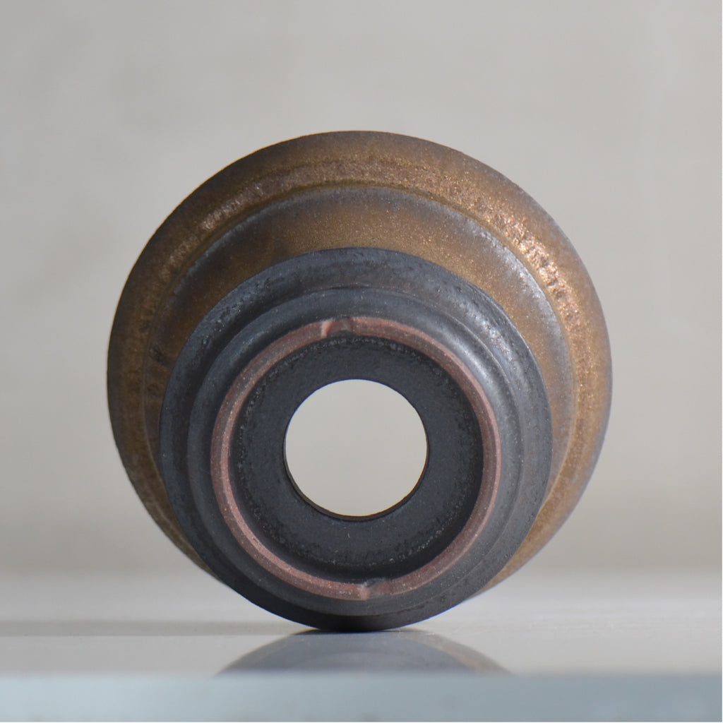 fuclay / FUCLAY black / fu4_fb09_m / 約 φ14cm / 植木鉢