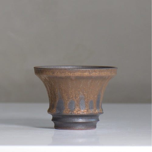 fuclay / FUCLAY black / fu5_fb02_s / 約 φ10.5cm / 植木鉢