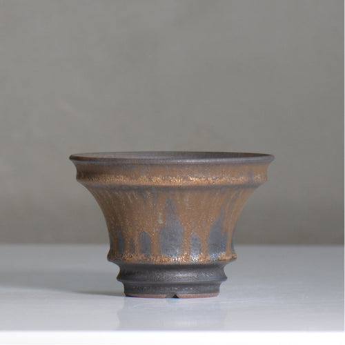 fuclay / FUCLAY black / fu5_fb06_m / 約 φ12.8cm / 植木鉢