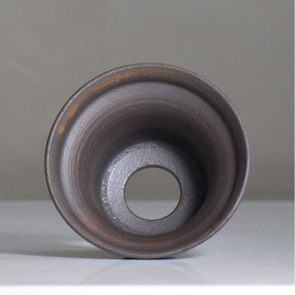 fuclay / FUCLAY black / fu5_fb06_m / 約 φ12.8cm / 植木鉢