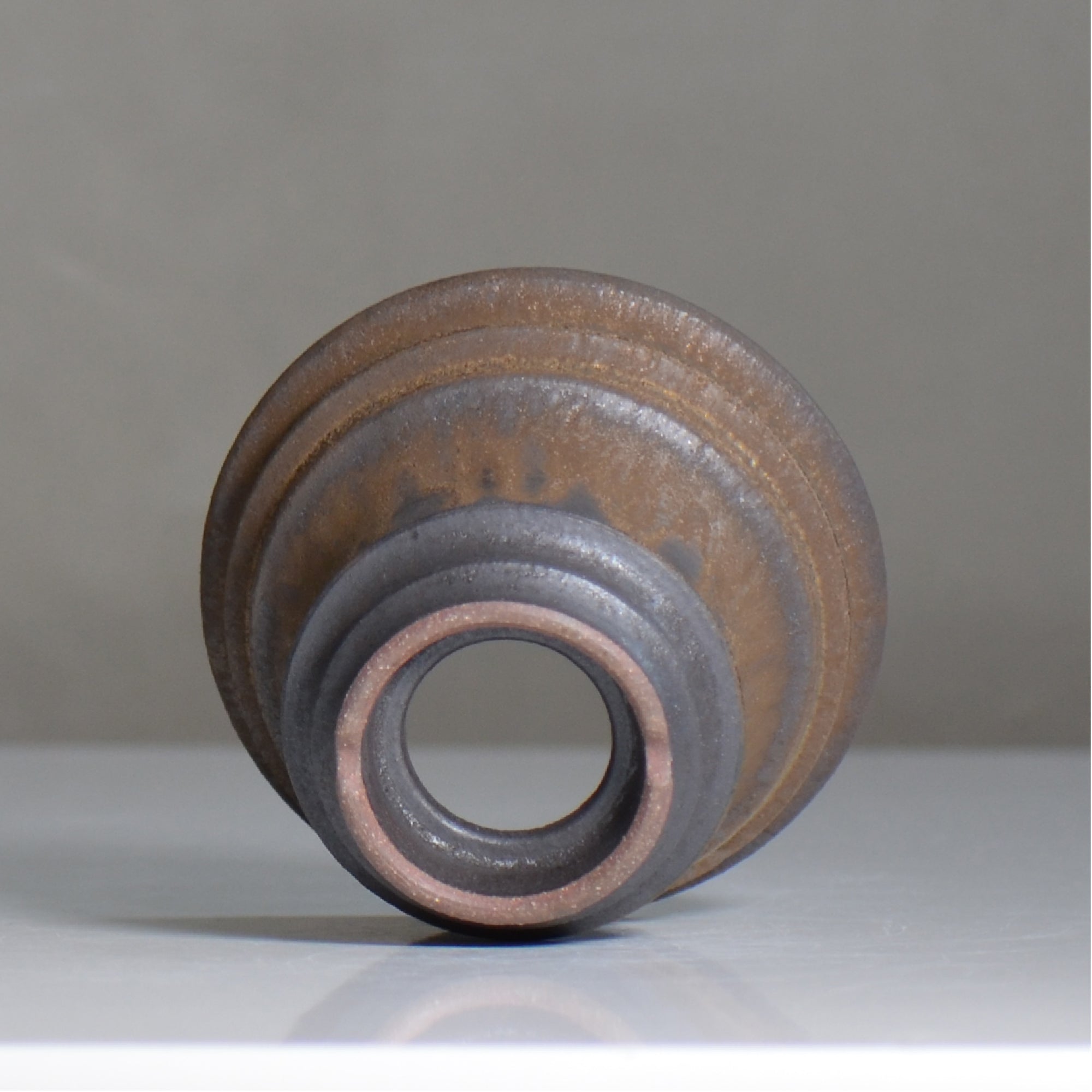 fuclay / FUCLAY black / fu5_fb07_m / 約 φ12.5cm / 植木鉢