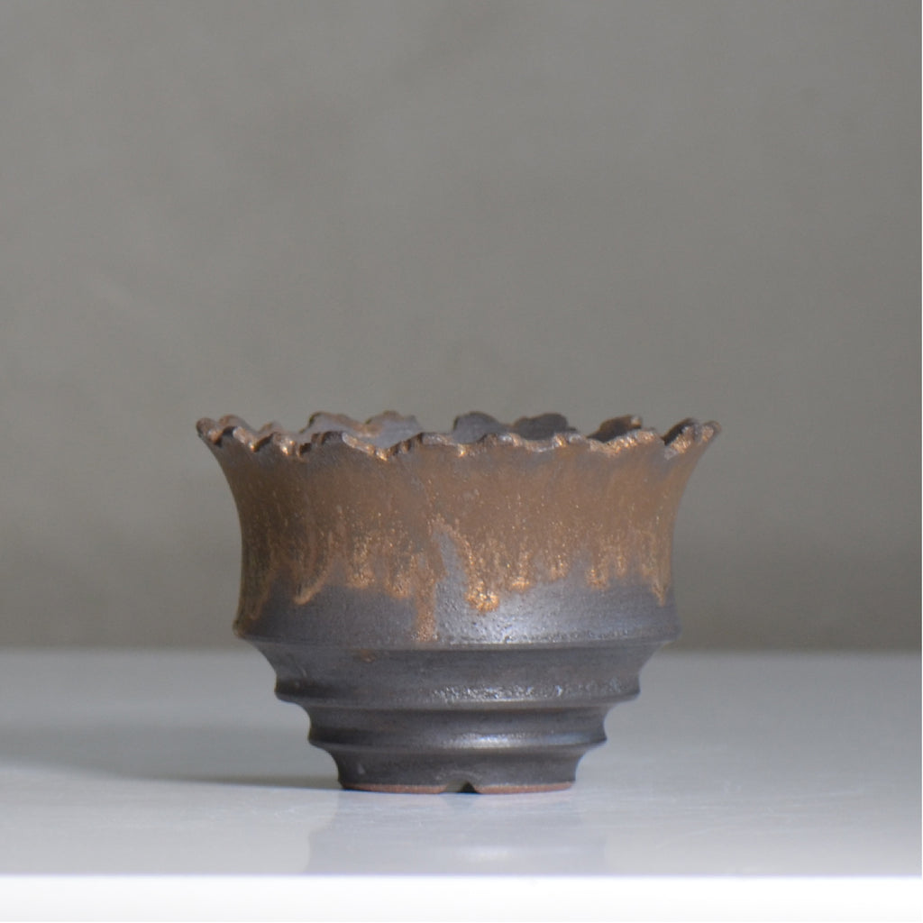 fuclay / FUCLAY black / fu4_fb04_s / 約 φ11cm / 植木鉢