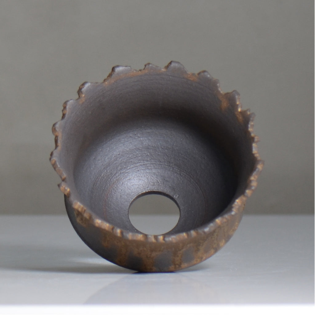 fuclay / FUCLAY black / fu4_fb04_s / 約 φ11cm / 植木鉢