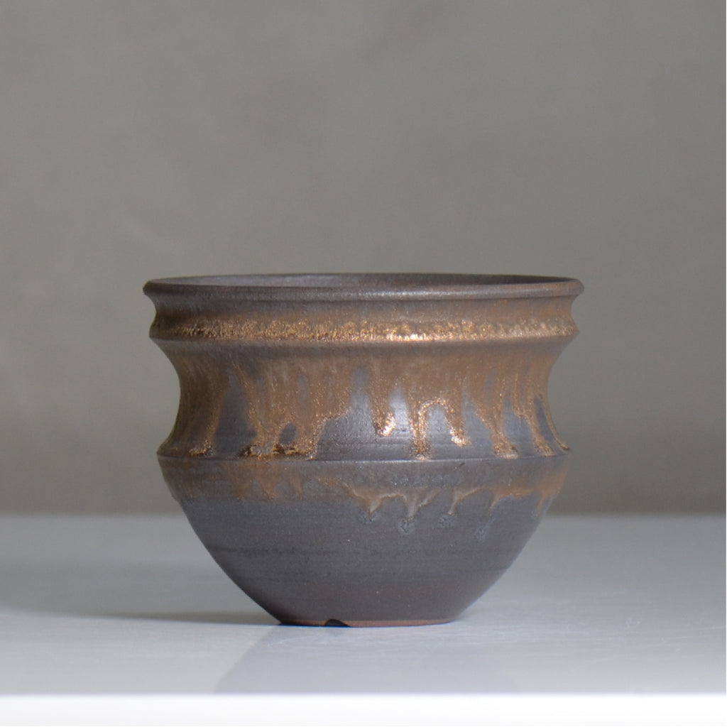 fuclay / FUCLAY black / fu5_fb09_m / 約 φ13cm / 植木鉢