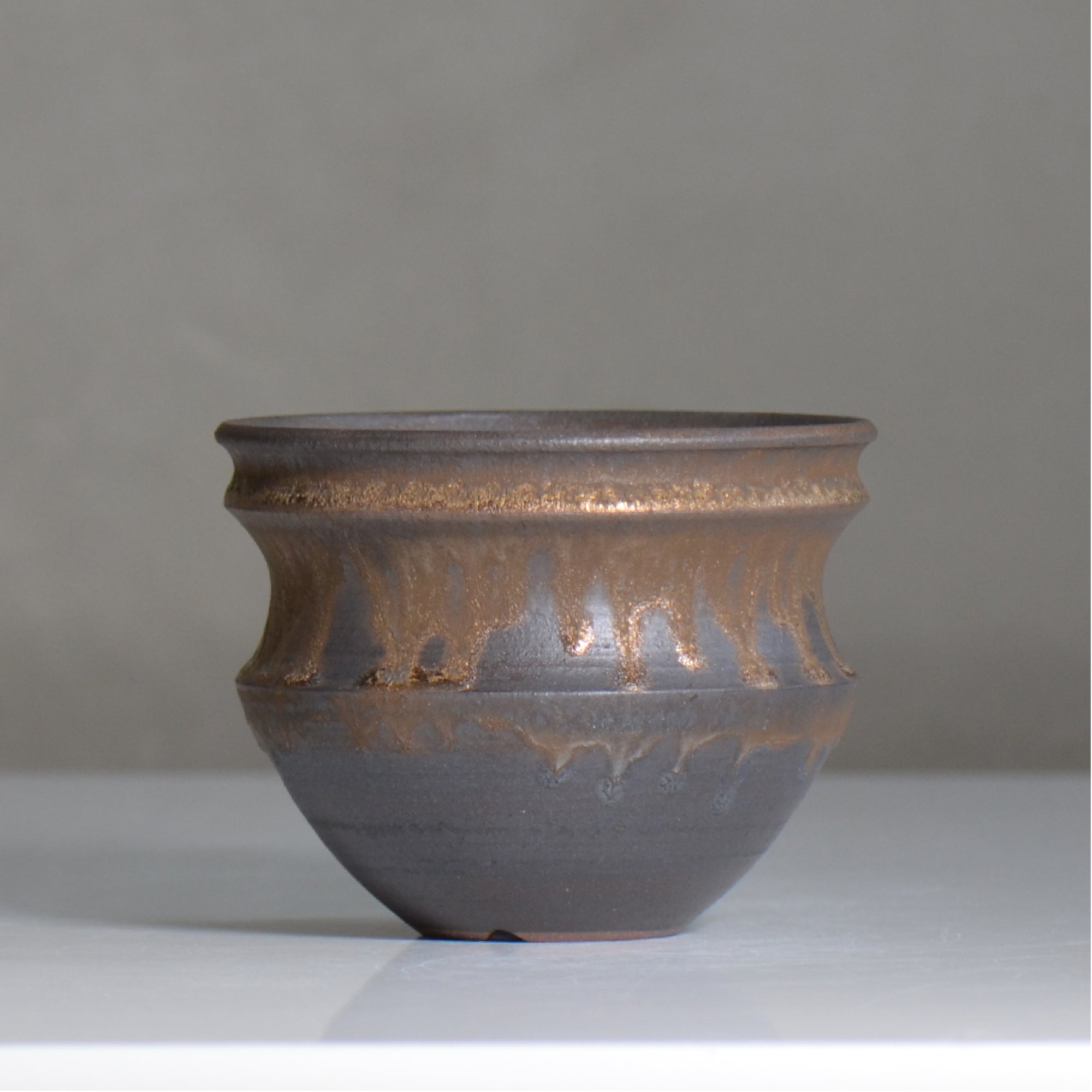fuclay / FUCLAY black / fu5_fb09_m / 約 φ13cm / 植木鉢