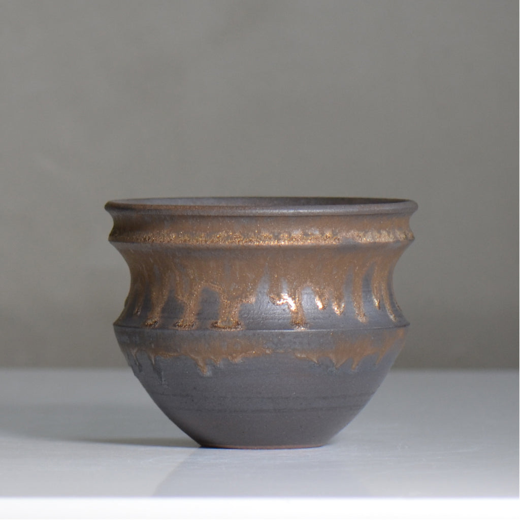fuclay / FUCLAY black / fu5_fb09_m / 約 φ13cm / 植木鉢