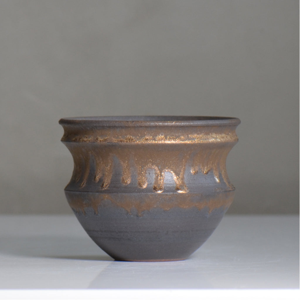 fuclay / FUCLAY black / fu5_fb09_m / 約 φ13cm / 植木鉢
