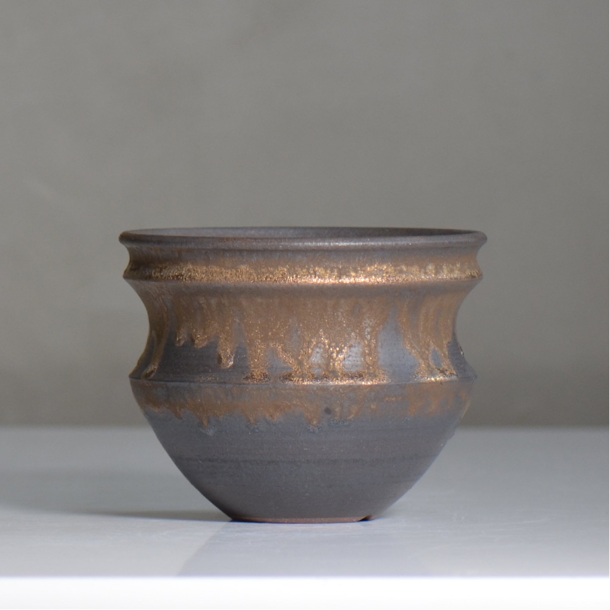 fuclay / FUCLAY black / fu5_fb09_m / 約 φ13cm / 植木鉢
