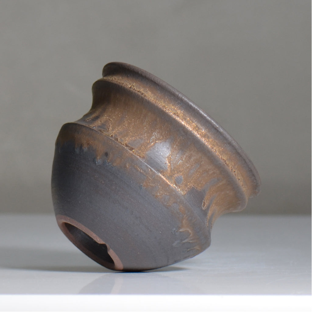 fuclay / FUCLAY black / fu5_fb09_m / 約 φ13cm / 植木鉢