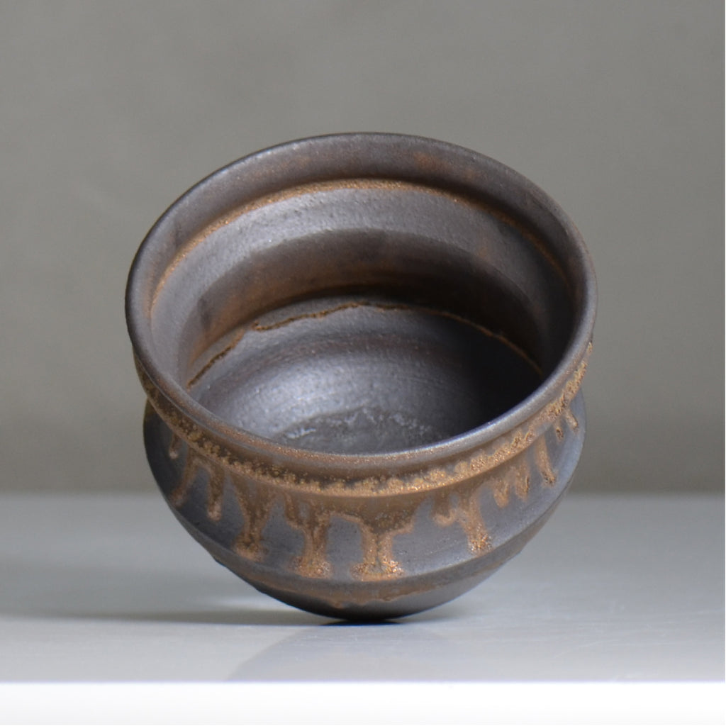 fuclay / FUCLAY black / fu5_fb09_m / 約 φ13cm / 植木鉢