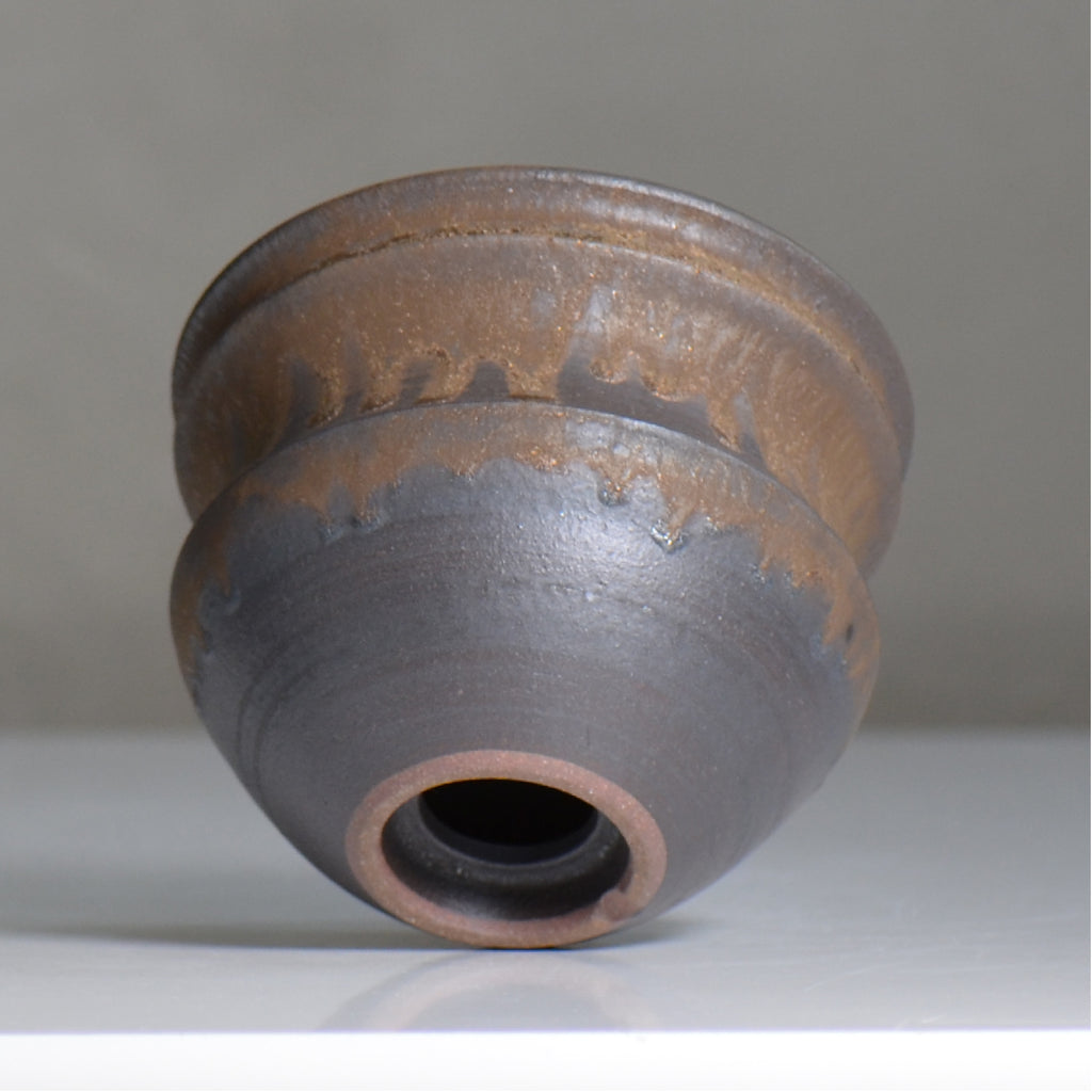 fuclay / FUCLAY black / fu5_fb09_m / 約 φ13cm / 植木鉢
