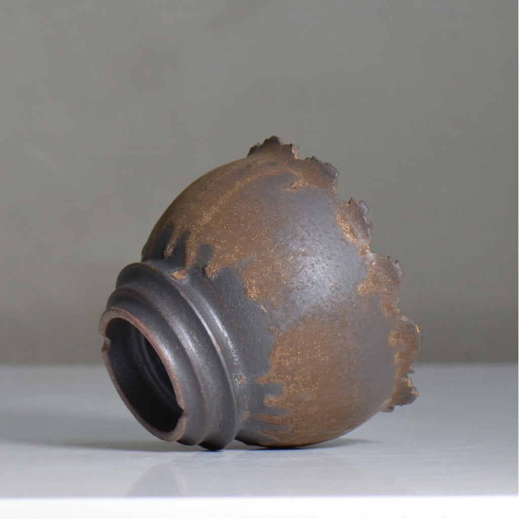 fuclay / FUCLAY black / fu5_fb11_s / 約 φ12cm / 植木鉢
