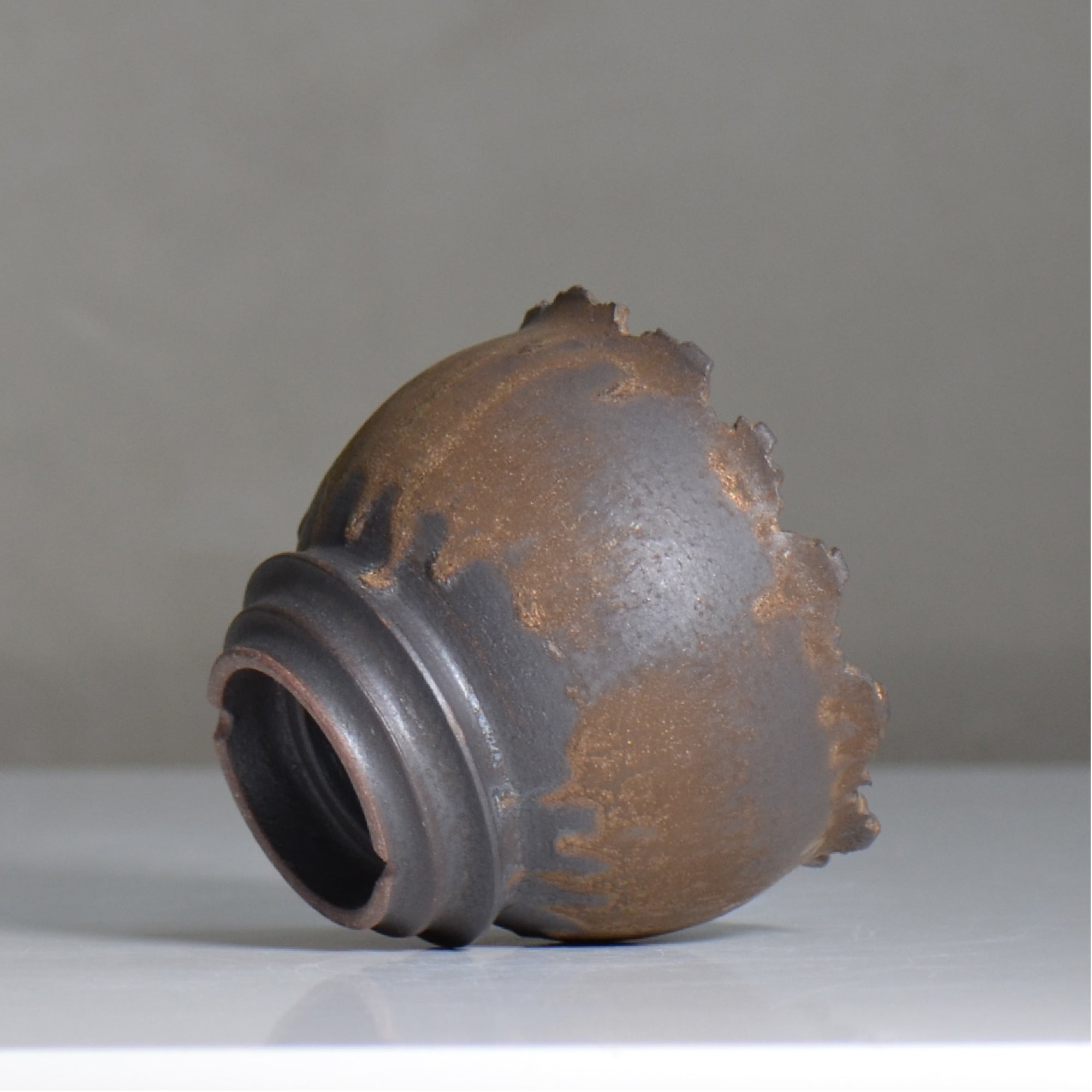 fuclay / FUCLAY black / fu5_fb11_s / 約 φ12cm / 植木鉢
