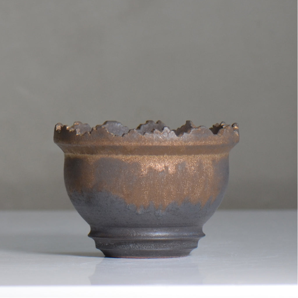 fuclay / FUCLAY black / fu5_fb12_m / 約 φ13cm / 植木鉢
