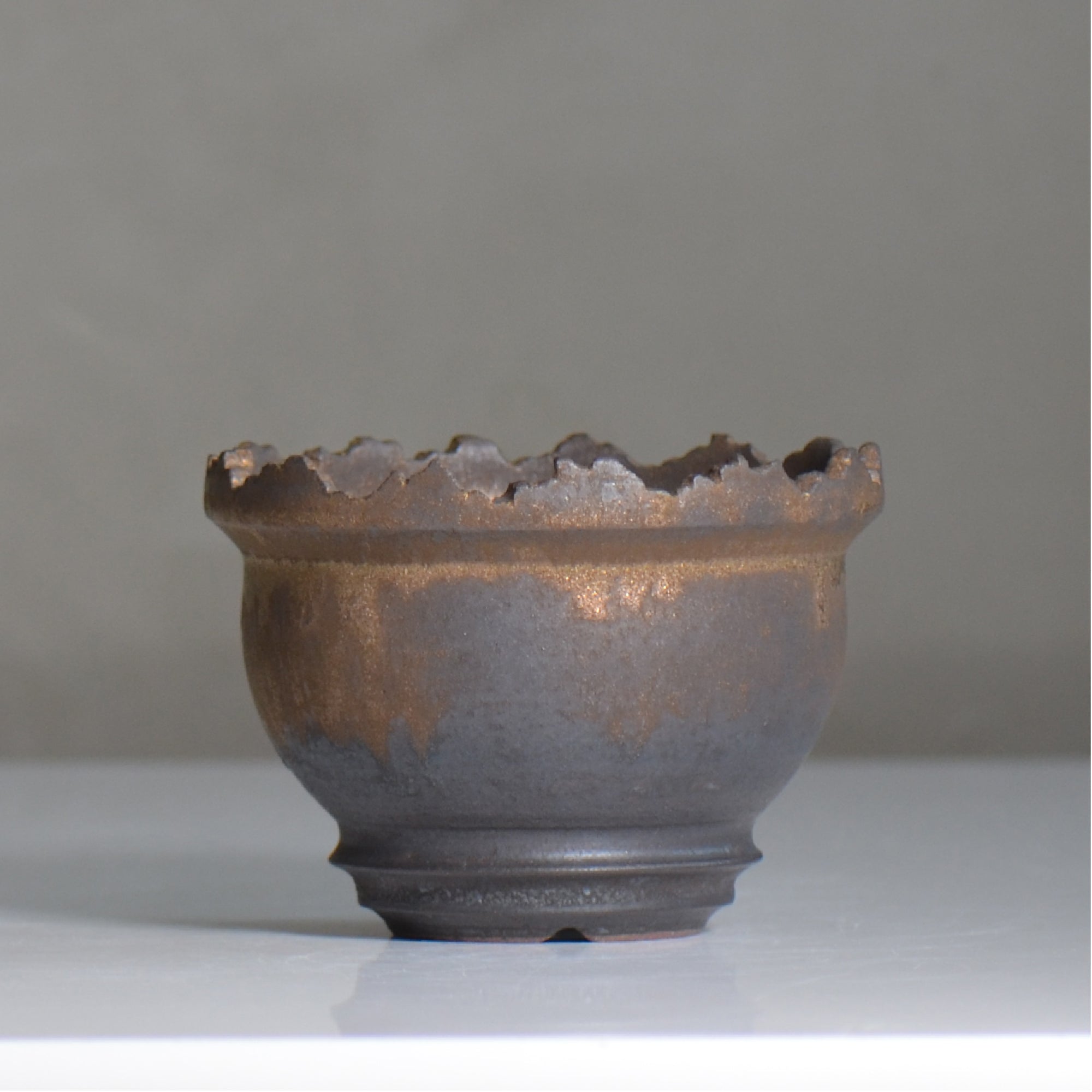fuclay / FUCLAY black / fu5_fb12_m / 約 φ13cm / 植木鉢