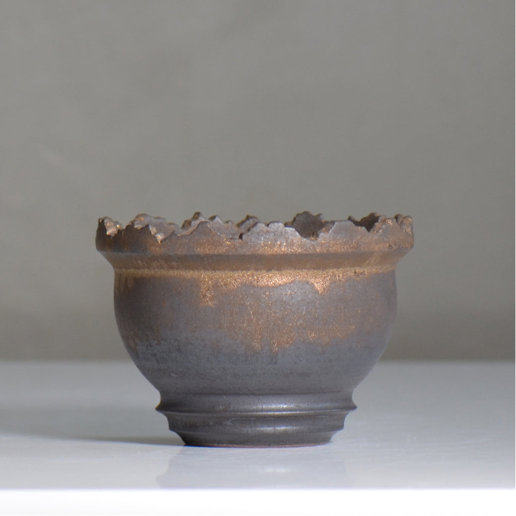 fuclay / FUCLAY black / fu5_fb12_m / 約 φ13cm / 植木鉢