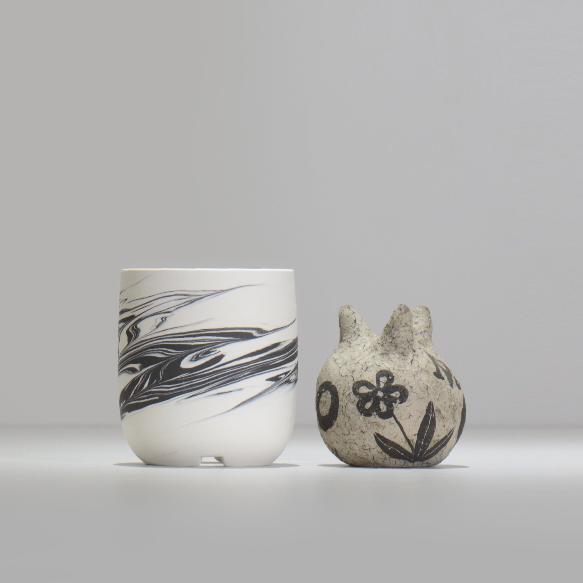 山本真郎 / 白仙-hakusen006 / S / 約φ8.3cm / 植木鉢