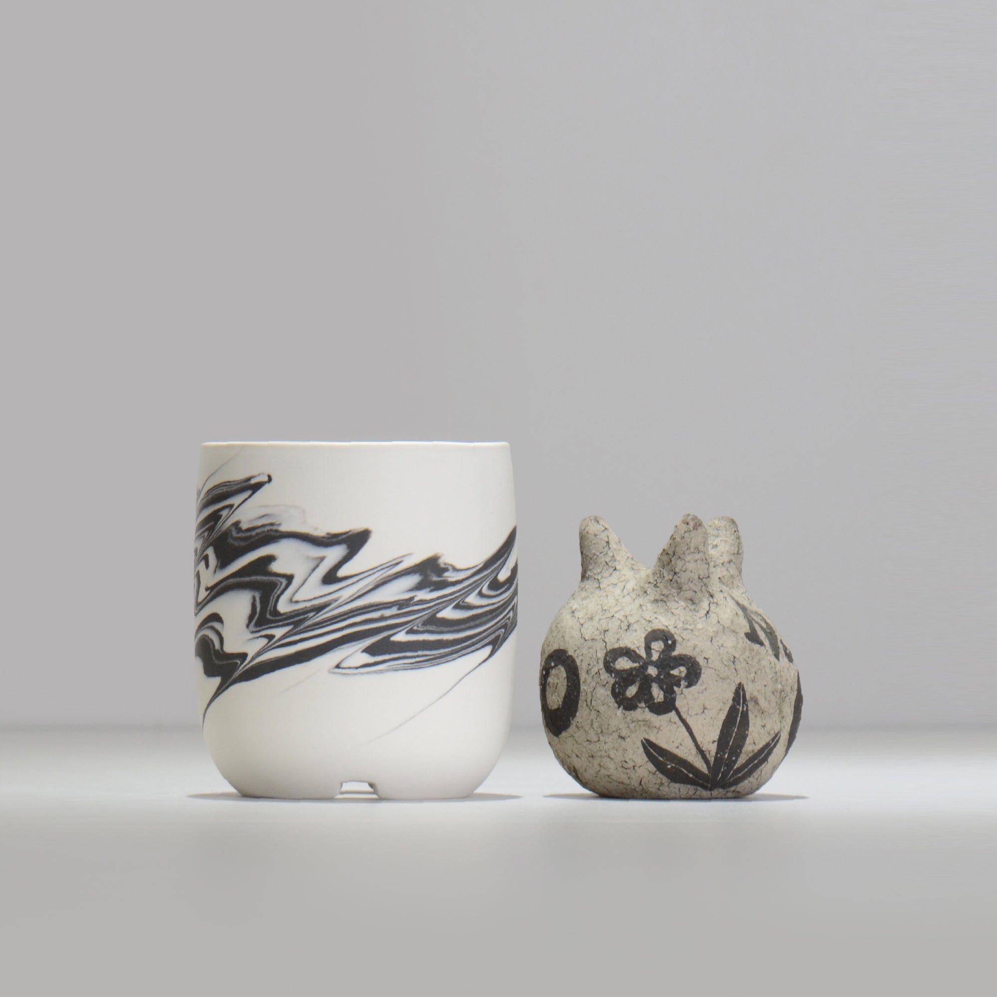 山本真郎 / 白仙-hakusen007 / S / 約φ8.5cm / 植木鉢