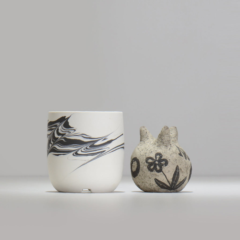 山本真郎 / 白仙-hakusen009 / S / 約φ8.5cm / 植木鉢