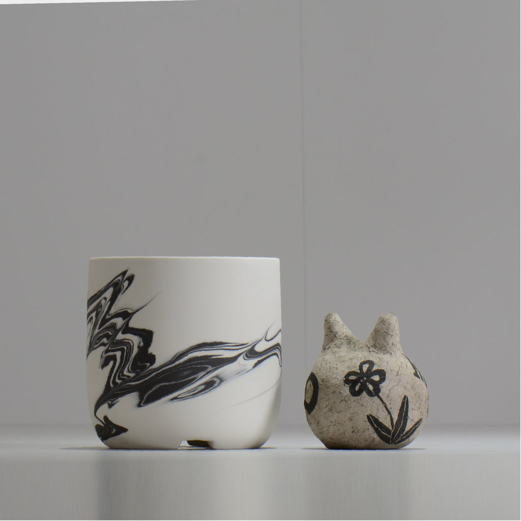 山本真郎 / 白仙-hakusen011 / M / 約φ11cm / 植木鉢