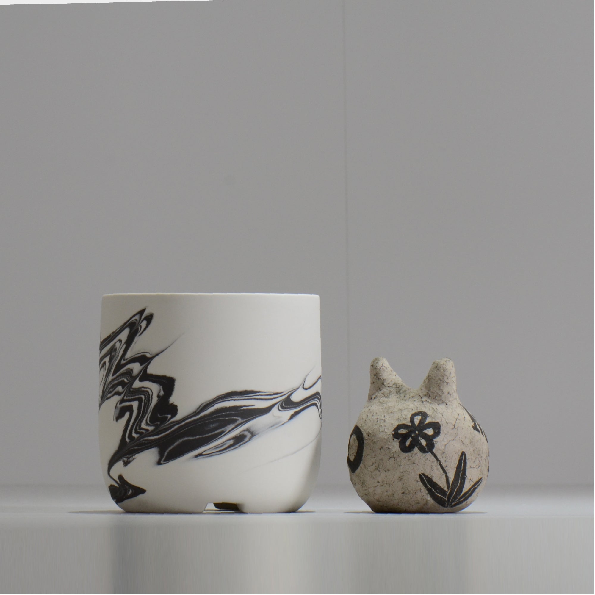 山本真郎 / 白仙-hakusen011 / M / 約φ11cm / 植木鉢