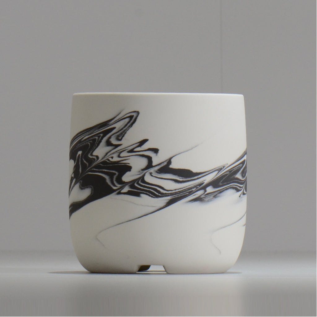 山本真郎 / 白仙-hakusen012 / M / 約φ10.6cm / 植木鉢