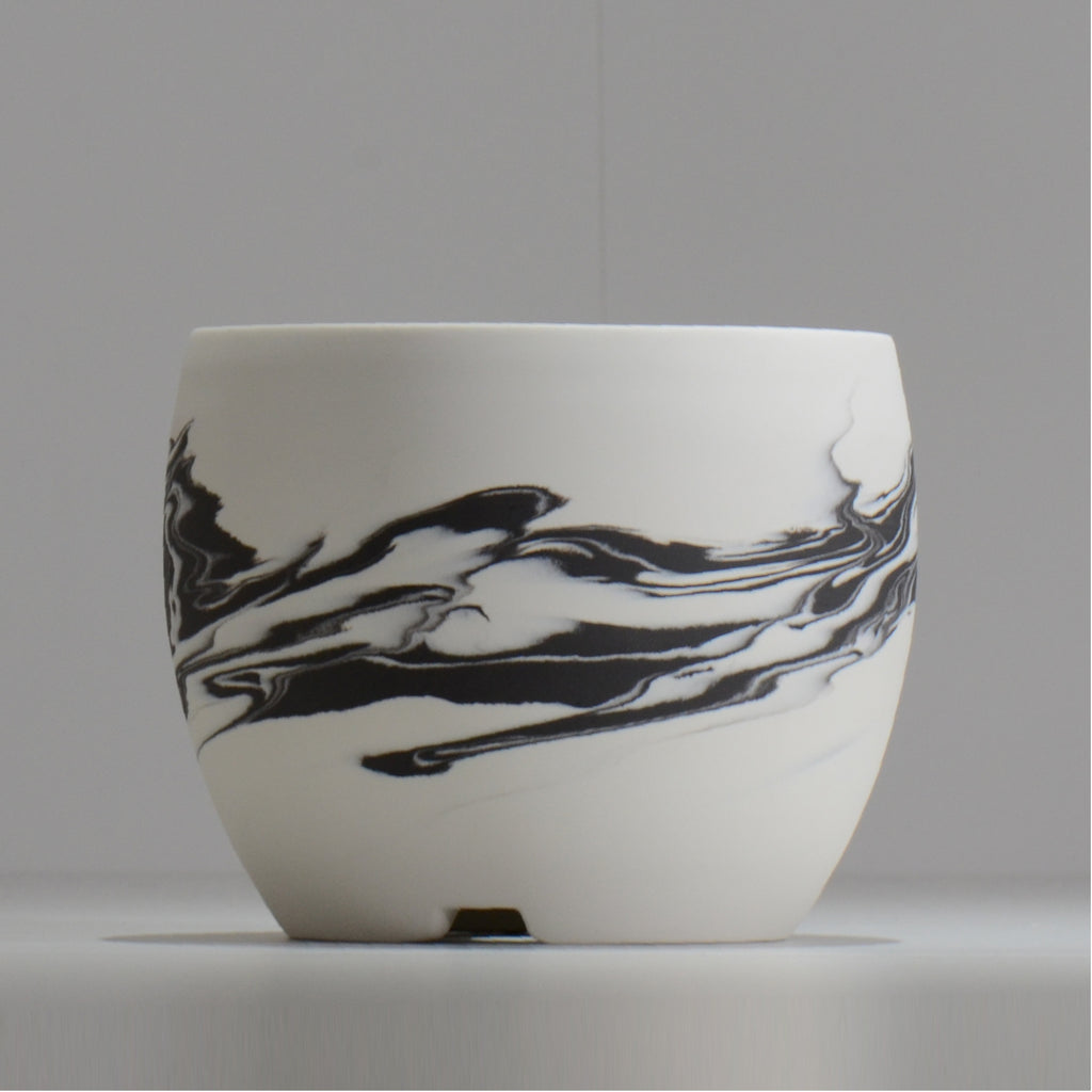 山本真郎 / 白仙-hakusen020 / L / 約φ15.5cm / 植木鉢