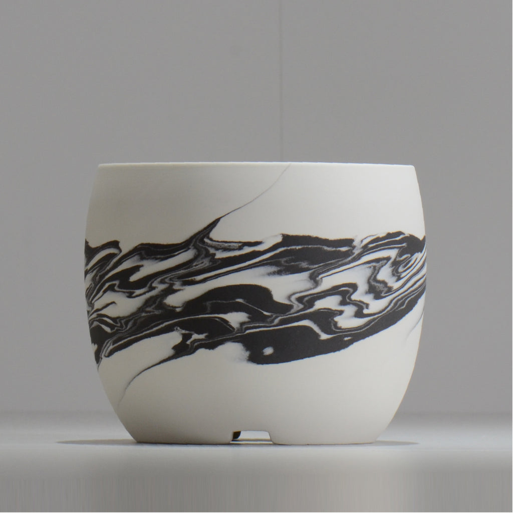 山本真郎 / 白仙-hakusen021 / L / 約φ14.7cm / 植木鉢