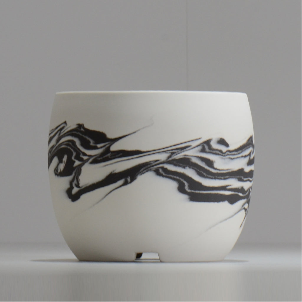 山本真郎 / 白仙-hakusen021 / L / 約φ14.7cm / 植木鉢