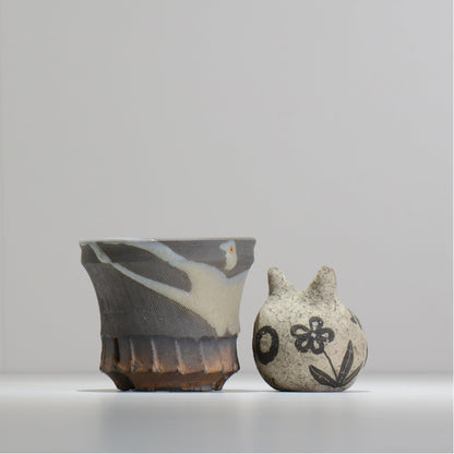 穂髙隆児 /hekiun01_06/ 約φ11.7cm / 植木鉢