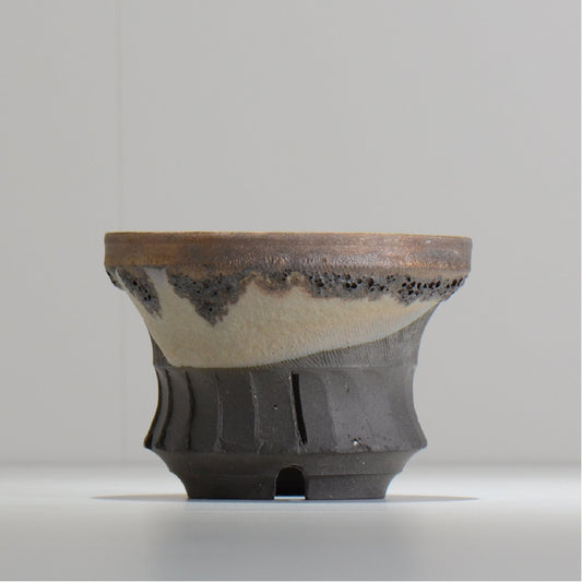 穂髙隆児 /hekiun01_08/ 約φ13.9cm / 植木鉢
