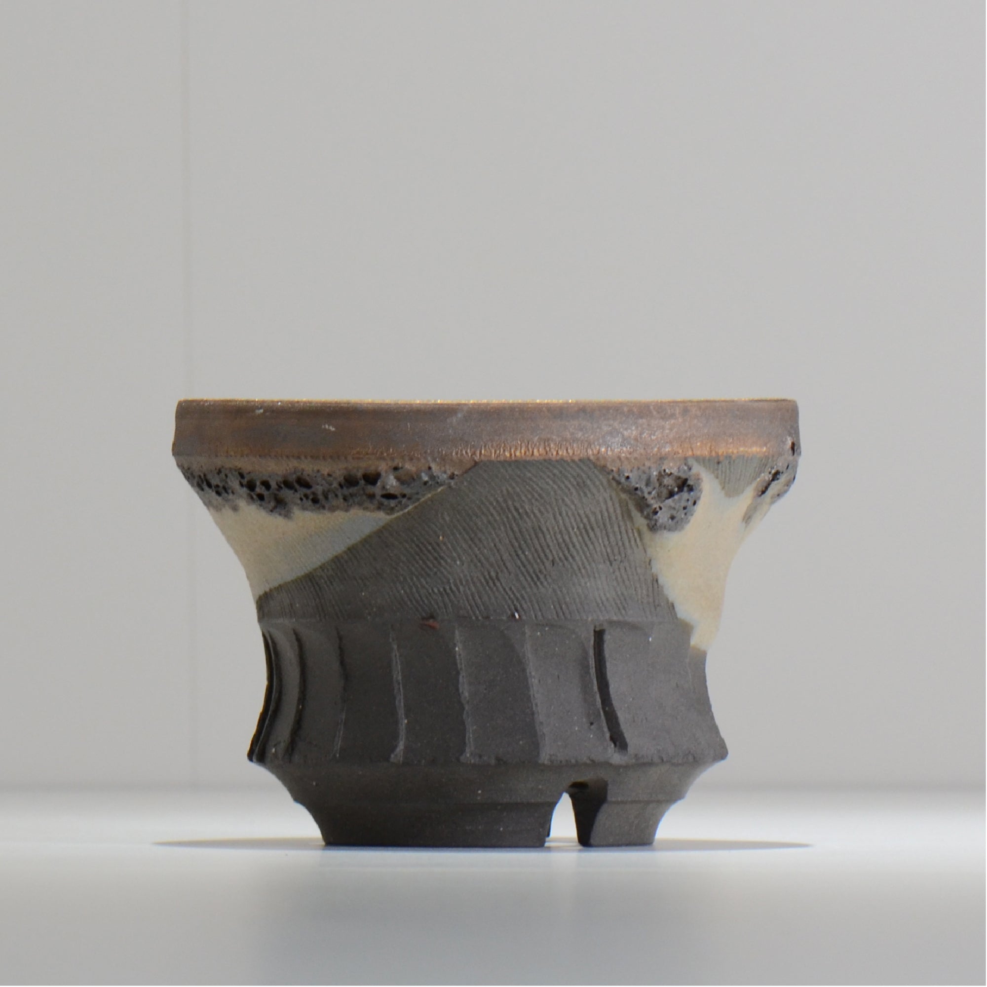 穂髙隆児 /hekiun01_08/ 約φ13.9cm / 植木鉢