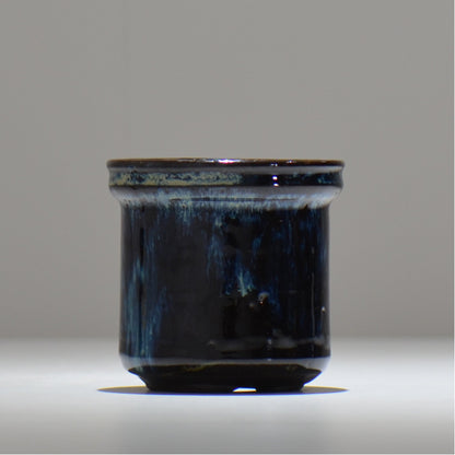 ヒノモトナツミ / 縁-ふち- / hn01_23fuchi_s /  約 φ9.5cm / 植木鉢