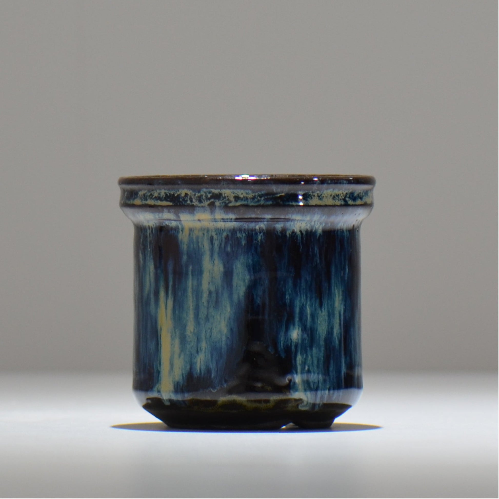ヒノモトナツミ / 縁-ふち- / hn01_23fuchi_s /  約 φ9.5cm / 植木鉢