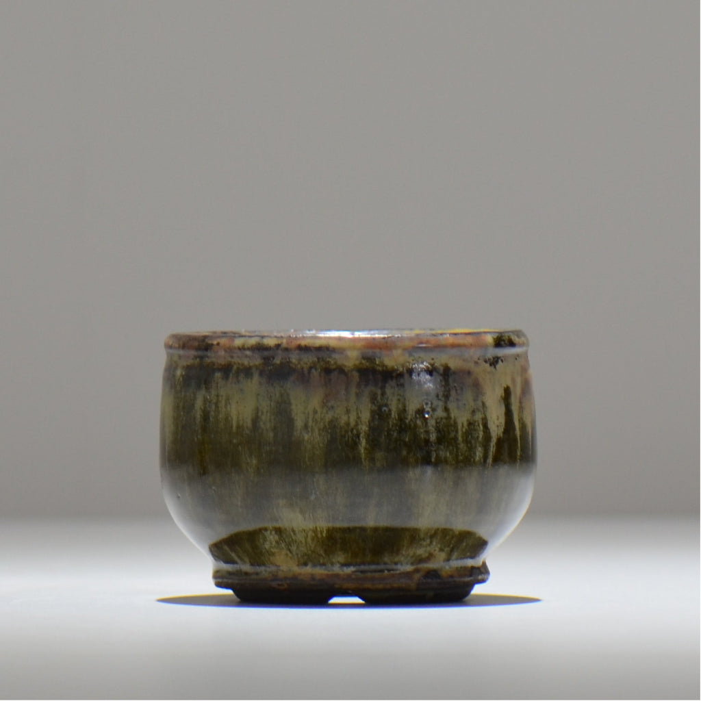 ヒノモトナツミ / 鈍-にび- / hn01_25nibi_s /  約 φ9cm / 植木鉢