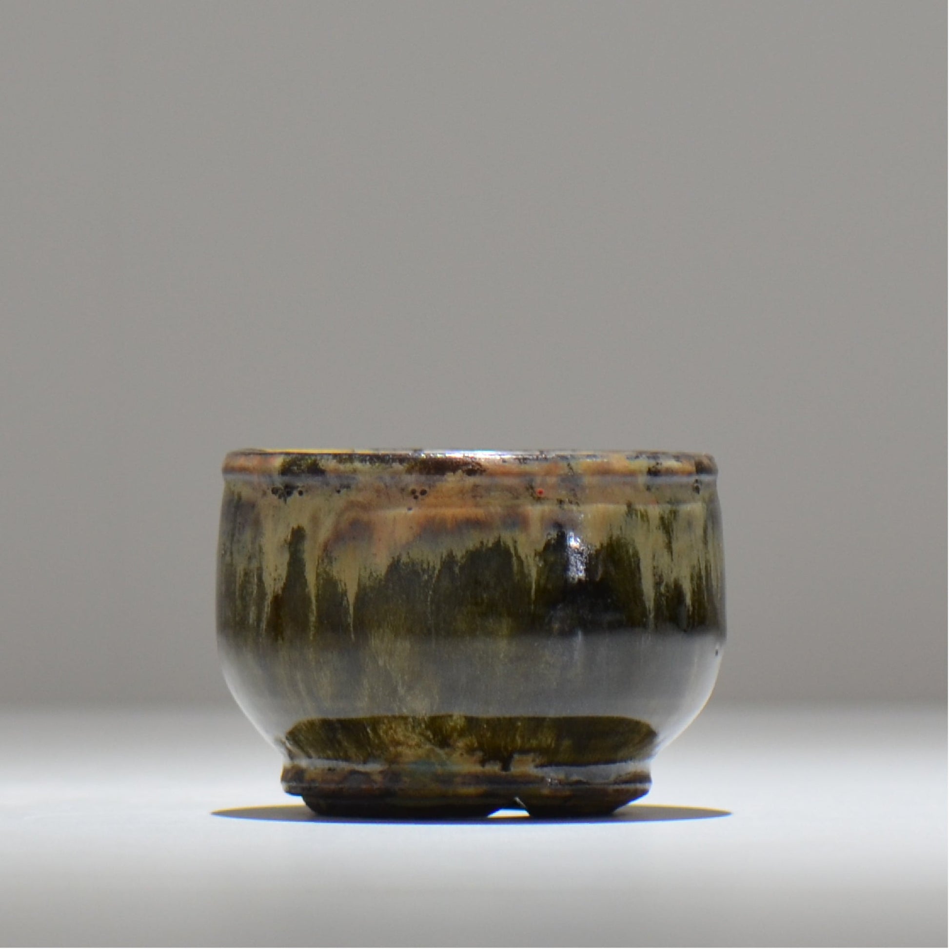 ヒノモトナツミ / 鈍-にび- / hn01_25nibi_s /  約 φ9cm / 植木鉢