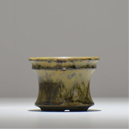 ヒノモトナツミ / 鈍-にび- / hn01_28nibi_s /  約 φ10.8cm / 植木鉢