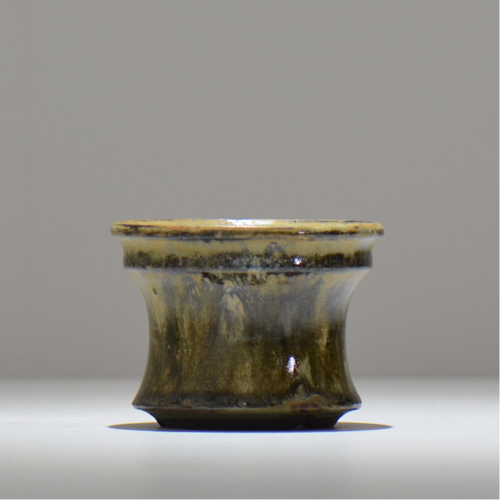 ヒノモトナツミ / 鈍-にび- / hn01_28nibi_s /  約 φ10.8cm / 植木鉢