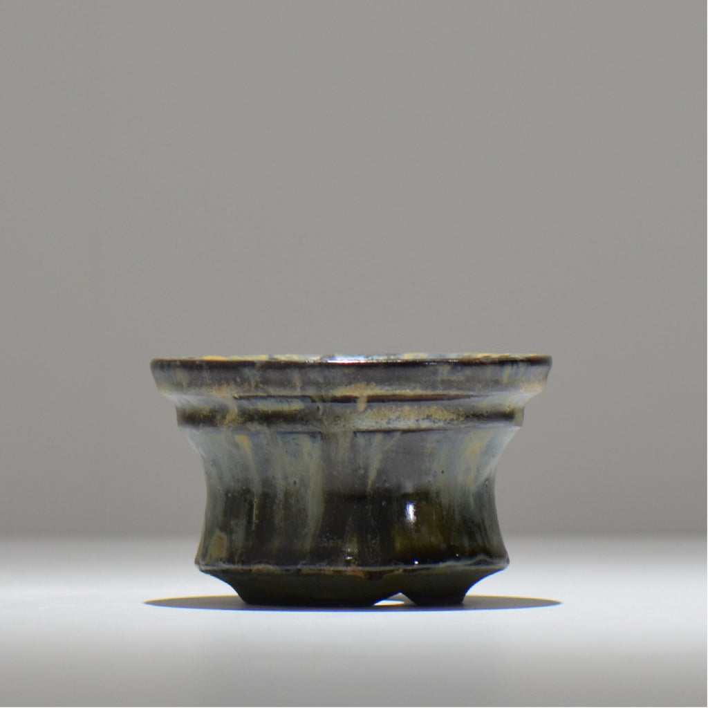 ヒノモトナツミ / 鈍-にび- / hn01_29nibi_s /  約 φ11.8cm / 植木鉢