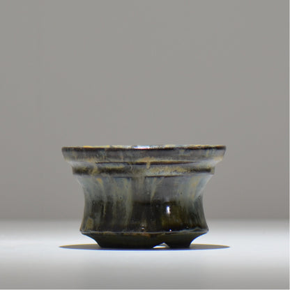 ヒノモトナツミ / 鈍-にび- / hn01_29nibi_s /  約 φ11.8cm / 植木鉢