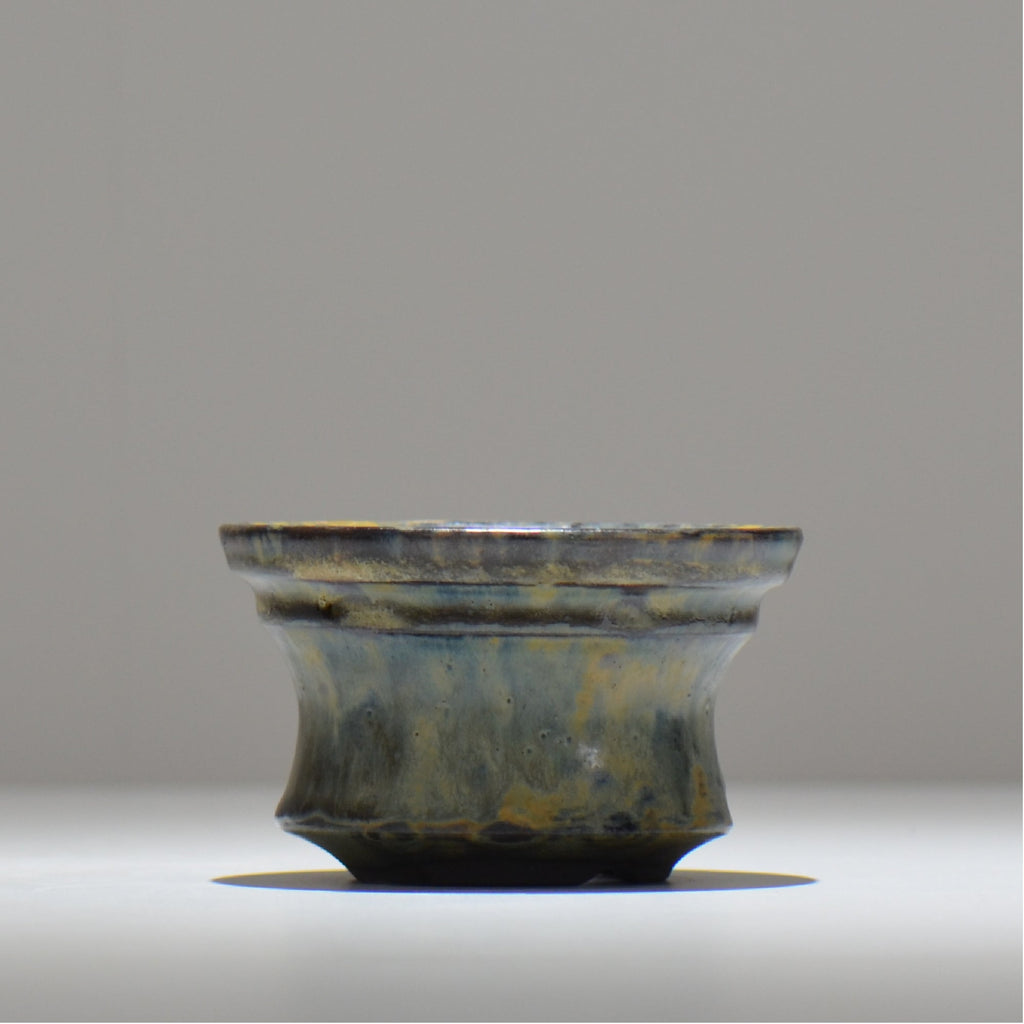 ヒノモトナツミ / 鈍-にび- / hn01_29nibi_s /  約 φ11.8cm / 植木鉢
