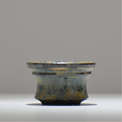 ヒノモトナツミ / 鈍-にび- / hn01_29nibi_s /  約 φ11.8cm / 植木鉢