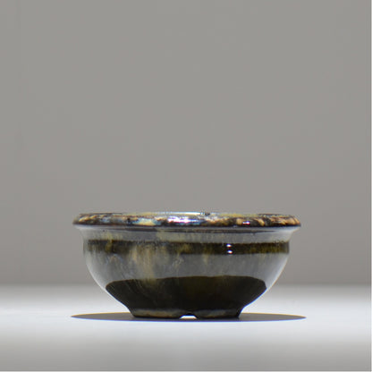 ヒノモトナツミ / 鈍-にび- / hn01_30nibi_m /  約 φ13.5cm / 植木鉢