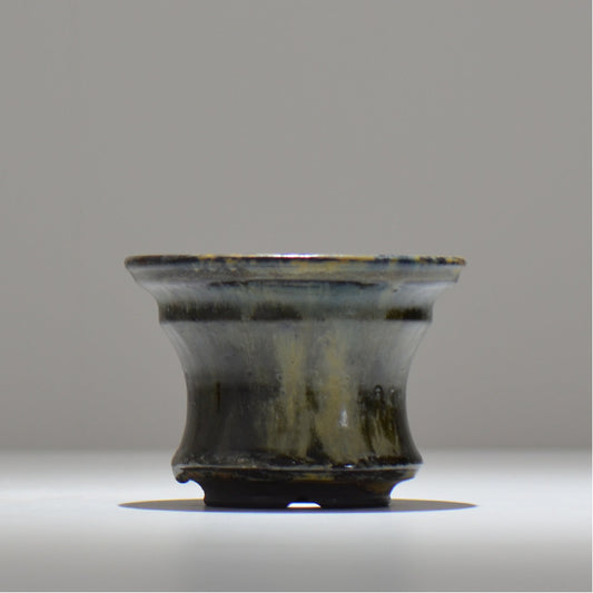 ヒノモトナツミ / 鈍-にび- / hn01_32nibi_m /  約 φ12.3cm / 植木鉢