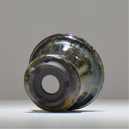ヒノモトナツミ / 鈍-にび- / hn01_32nibi_m /  約 φ12.3cm / 植木鉢