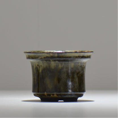 ヒノモトナツミ / 鈍-にび- / hn01_33nibi_m /  約 φ12.7cm / 植木鉢